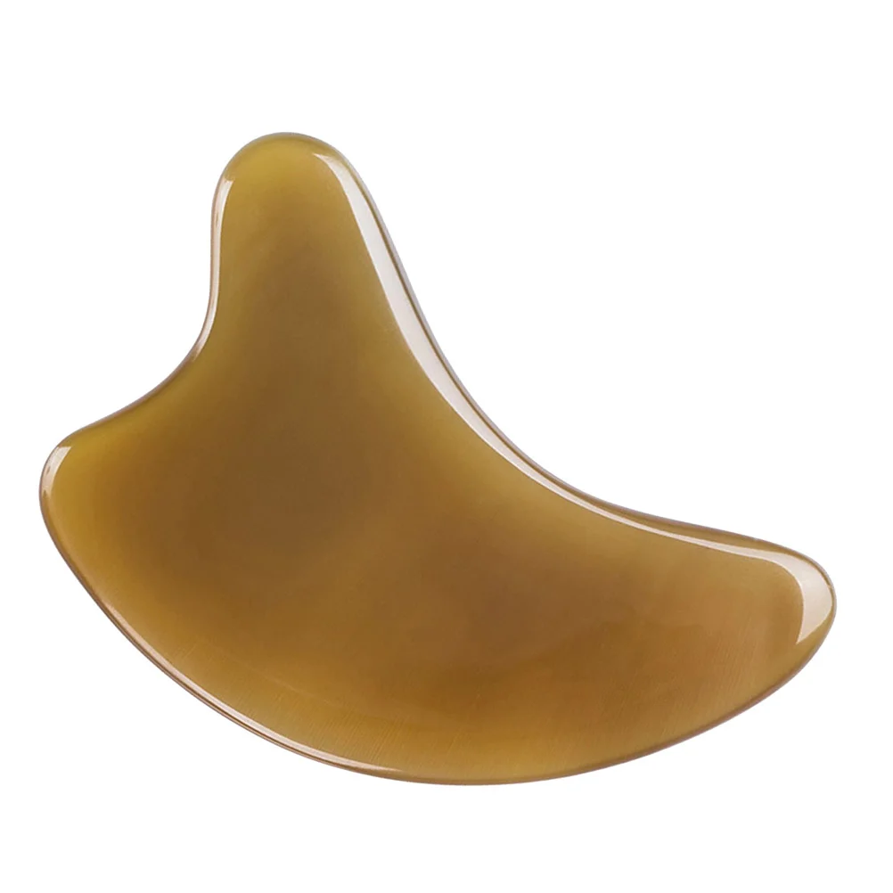 

Ox Horn 5mm Horn Scraping Guasha Board Body Spa Tool Thai Stone for Hand Body Tool