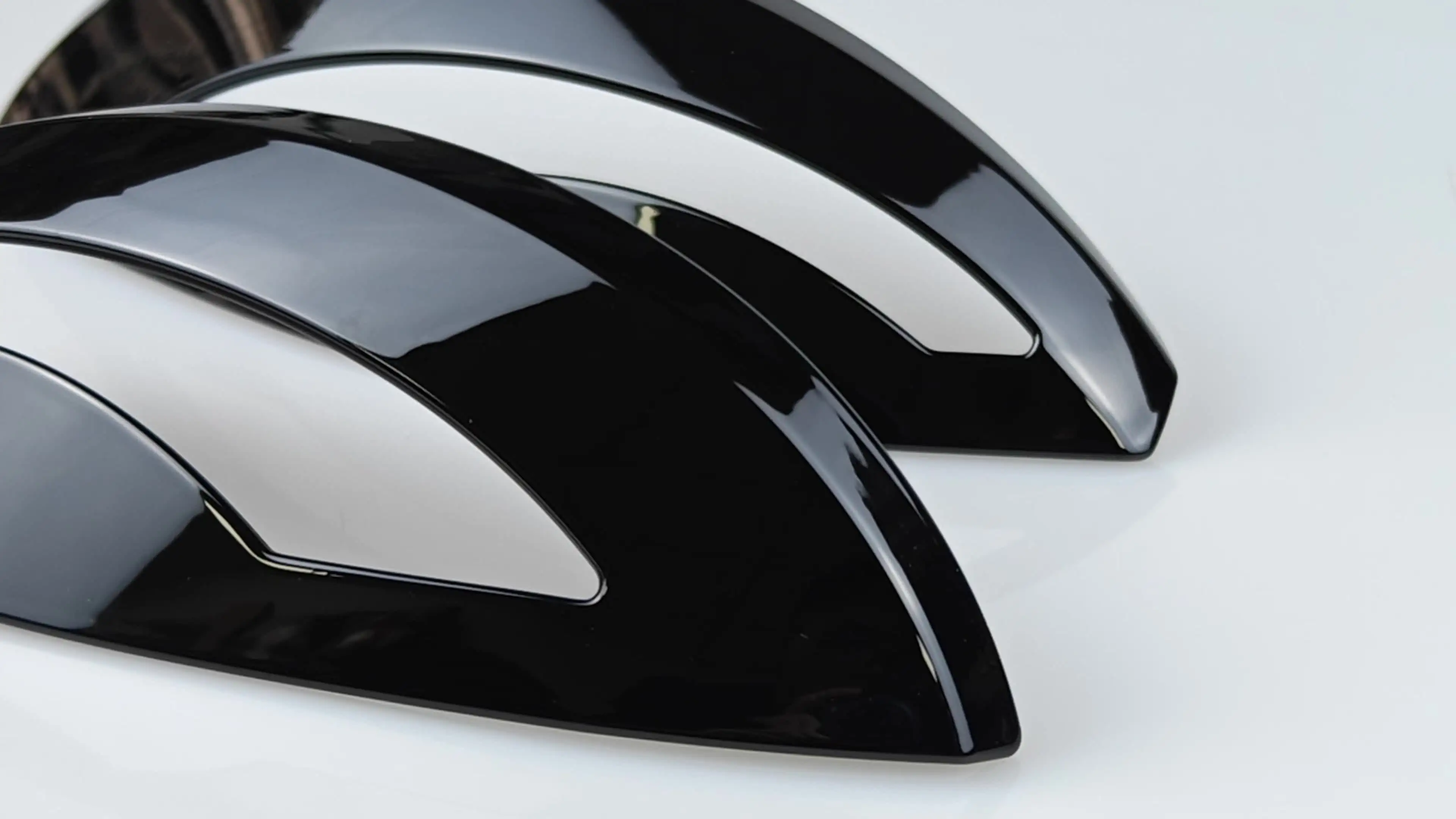 FIAT500 595 695アングリー アイブロー マットブラックABSプラ FIAT500 595 695アングリー アイブロー マットブラックABSプラ High