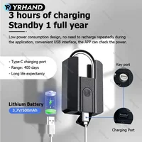 IP67 TTLock Bluetooth APP Smart Padlock Fingerprint Lock Keyless Mini Bag with Aleax Google Home Electronic Door Lock - Image 5