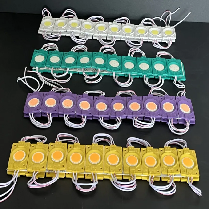 12V Led Module COB Light Advertisement Design Sign Backlight Shop Banner Waterproof IP65 20PCS