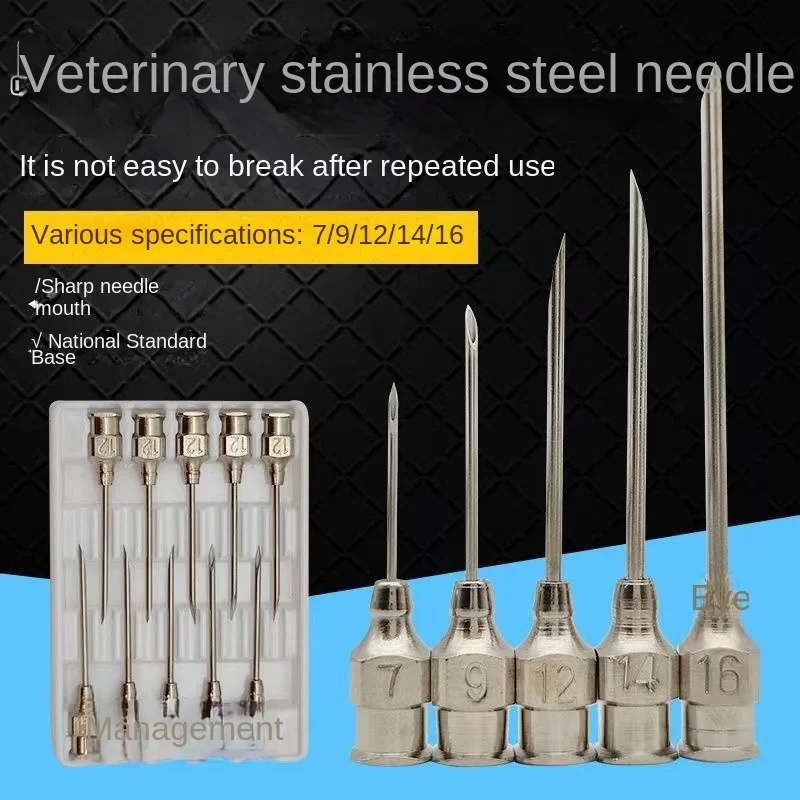 Animalstainlesssteelneedlesinjectionsyringesforpigscattleand