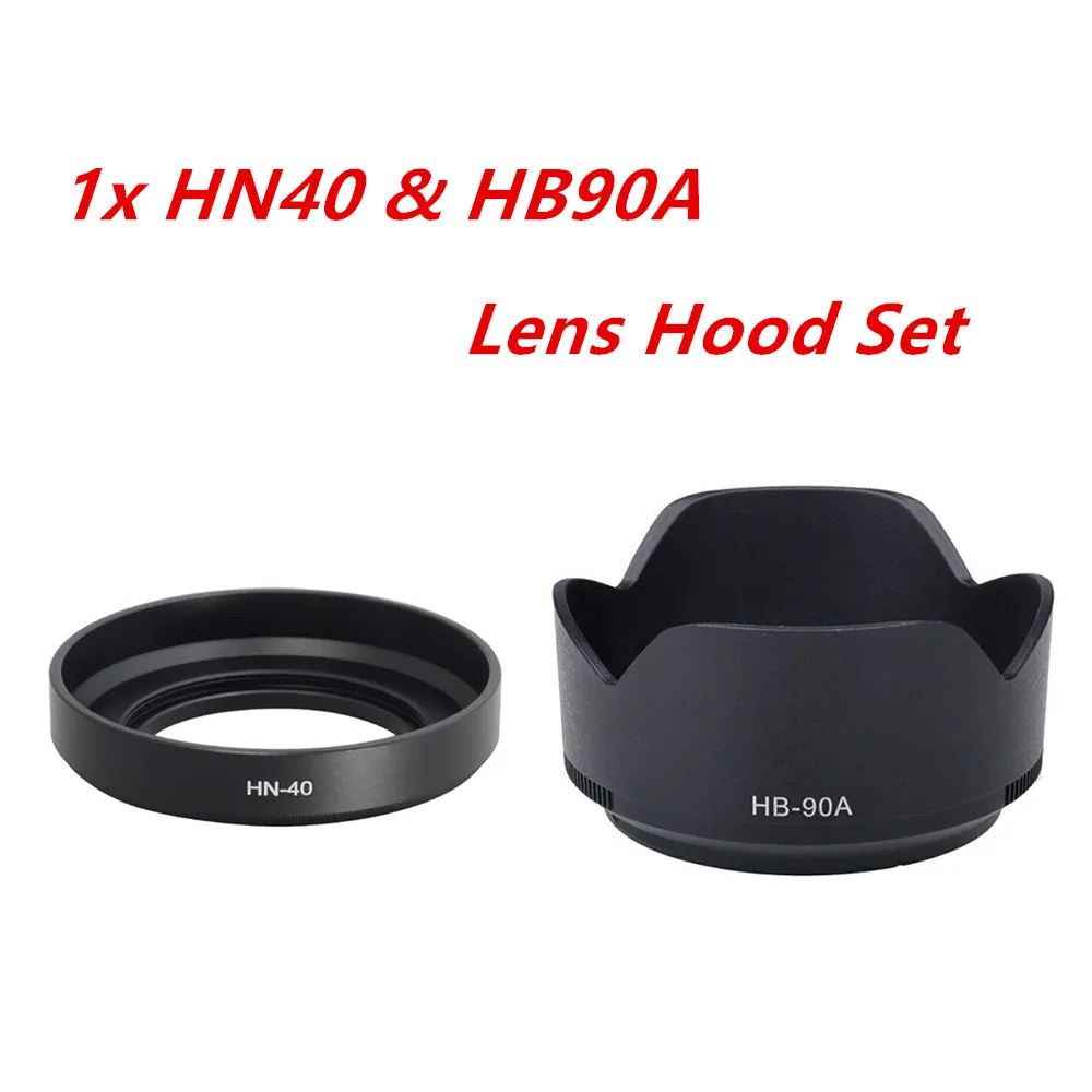 HB90A リバーシブルレンズフード & HN40 ネジ式レンズフード