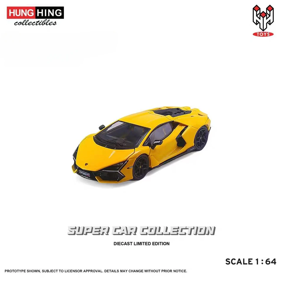 HH Hung Hing 1:64 Revuelto LB744 Alloy Full Open Car Model