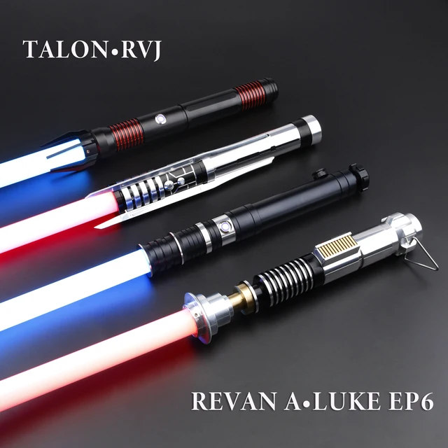 X-TREX Lightsaber Smooth Swing LUKE SKYWALKER REVAN Metal Hilt 12color RGB Volume Adjustment 10 Sound Fons FOC Blaster TXQSABER 1
