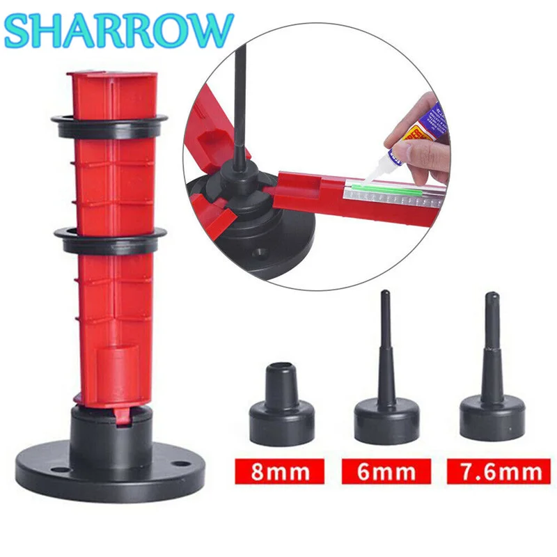

Cylindric Arrow Fletching Jip Feathers Multi-size Arrow Sticky Vanes Tool for Outdoor Archery Hunting Shooting Accessories
