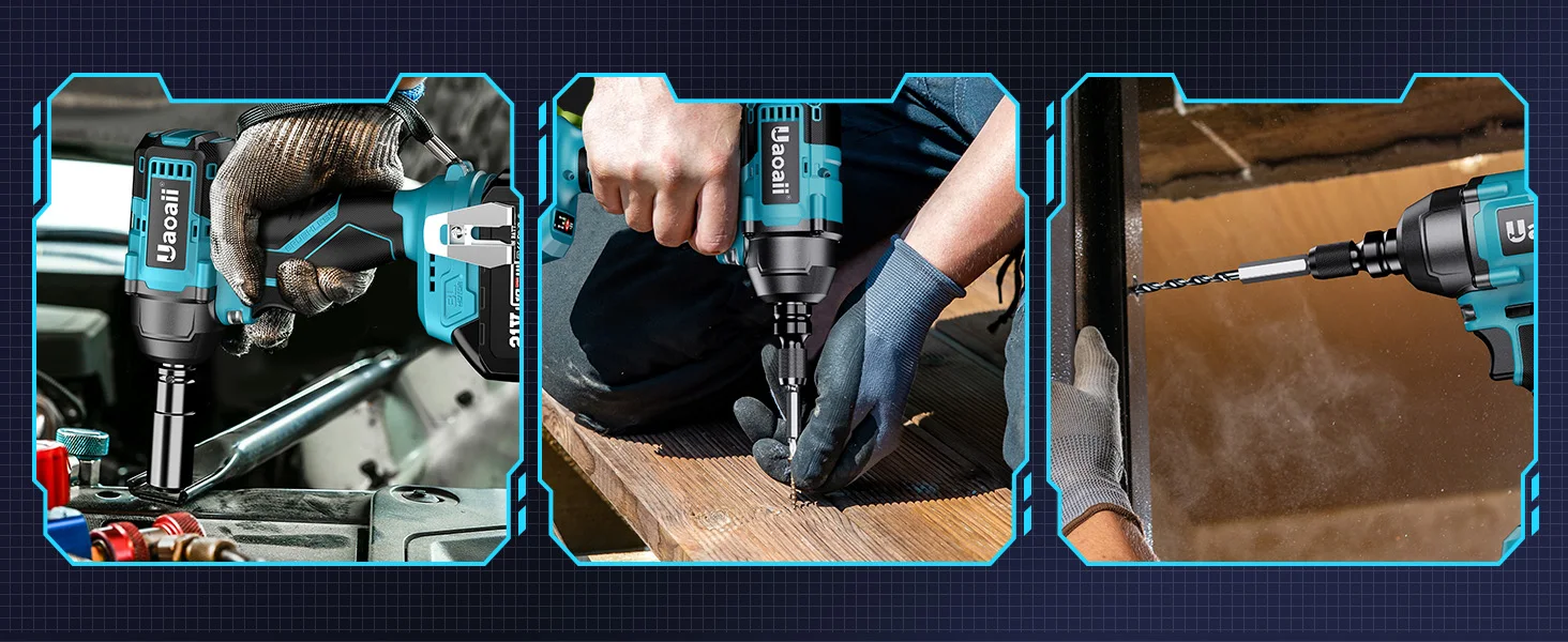 Cordless Impact Wrench High Torque