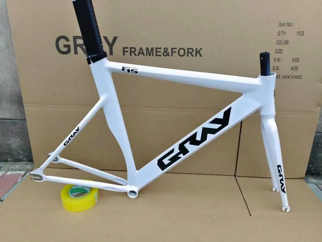 ピスト　シングルスピード　GRAY F15 GRAY F15 Bike Frame Aerodynamics Aluminum Alloy Road Bicycle