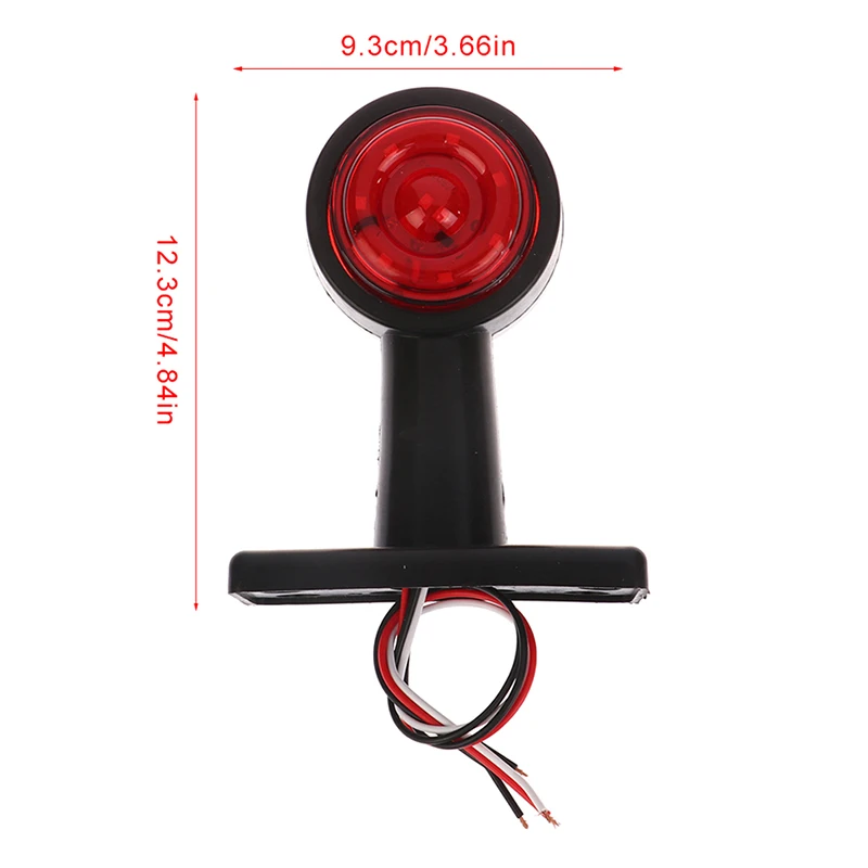 1Pcs Position Light Trailer Rear Lights LED Lanterns For Truck Side Marker Lights Lorry Clearance Lamp Red White 12V 24V