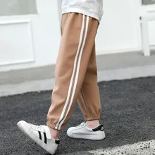 Pantalones de chándal informales para niños y niñas, pantalón largo de lana, ropa deportiva para adolescentes, para primavera y otoño