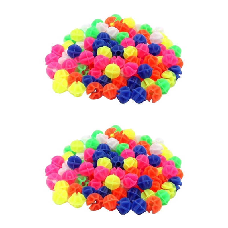 316pcs Bicycle Round Decorative Colored Beads Spokes Decorations