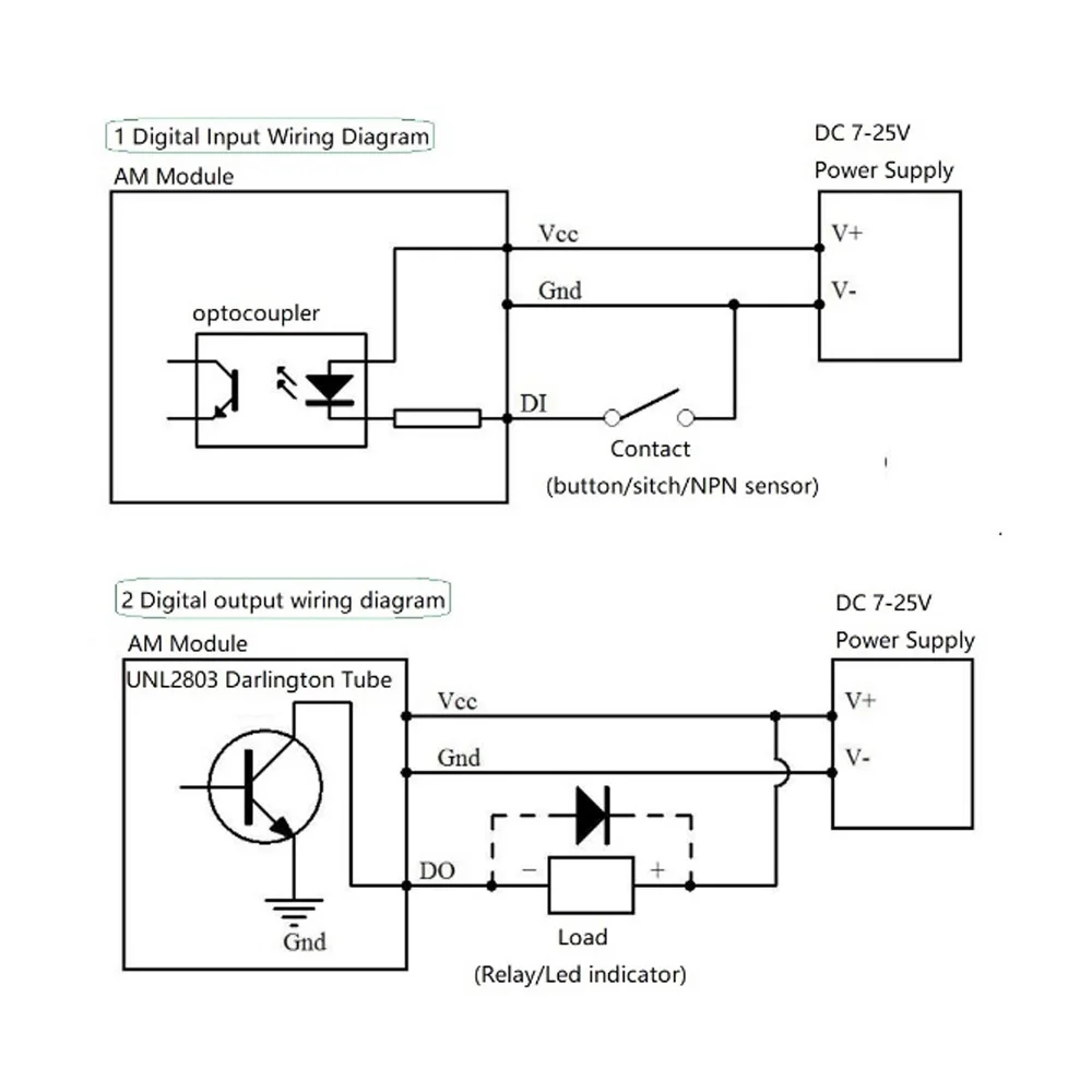 Рисунок 6 - Цифровой входной и выходной модуль 8DI-8DO