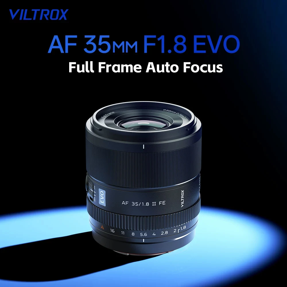 빌트록스 35mm F1.8 II EVO AF 풀프레임 프라임 인물 렌즈 ( E/니콘 Z 마운트 A7IV A7C II A7RV A7CR ZV-E1 FX30 Z6 III Zf 호환)