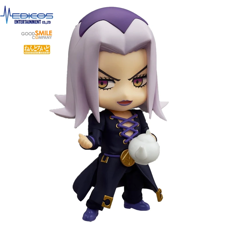 

GoodSmile Genuine NENDOROID MEDICOS-E GSC 1447 Leone Abbachio JOJO's Bizarre Adventure Golden Wind Model Toy Desktop Decoration