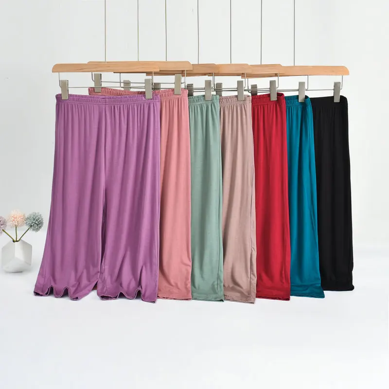 Plus size Mid-Calf Loose Fit Comfortable Pant