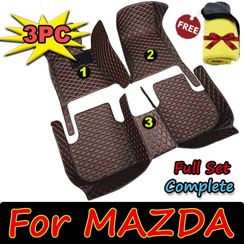 

Car Floor Mats For MAZDA Mazda 3 Mazda 3 BL Mazda 3 BM Mazda 3 s GT Mazda 2 BT50 CX-3 CX-5 CX-7 CX-8 CX-30 CX-9 Car Accessories