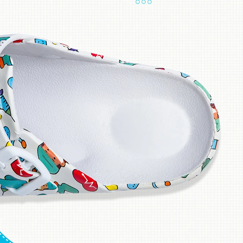 Print Medical Clogs Slip Resistant Doctor and Nurse Slippers Ultra Light Dentist Veterinary Footwear Premium Surgical Shoes YC-1 4