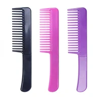 Hairdress Comb Heat Resistant Woman Wet Hook Curly Hair Brushes Pro Salon Dyeing Styling Tools Coarse Wide Spikes Tooth 1