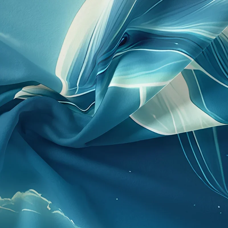 3pcs Dolphin Duvet Cover Set, Super Cute Animal Print Dolphins Quilt Cover With Pillowcase, Comfortable Breathable Bedding Set