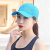 Wholesale Men Women Summer Baseball Cap Quick Drying Hats Unisex Breathable Sport Pure Color Snapback Hat Men Golf Trucker Hat 4