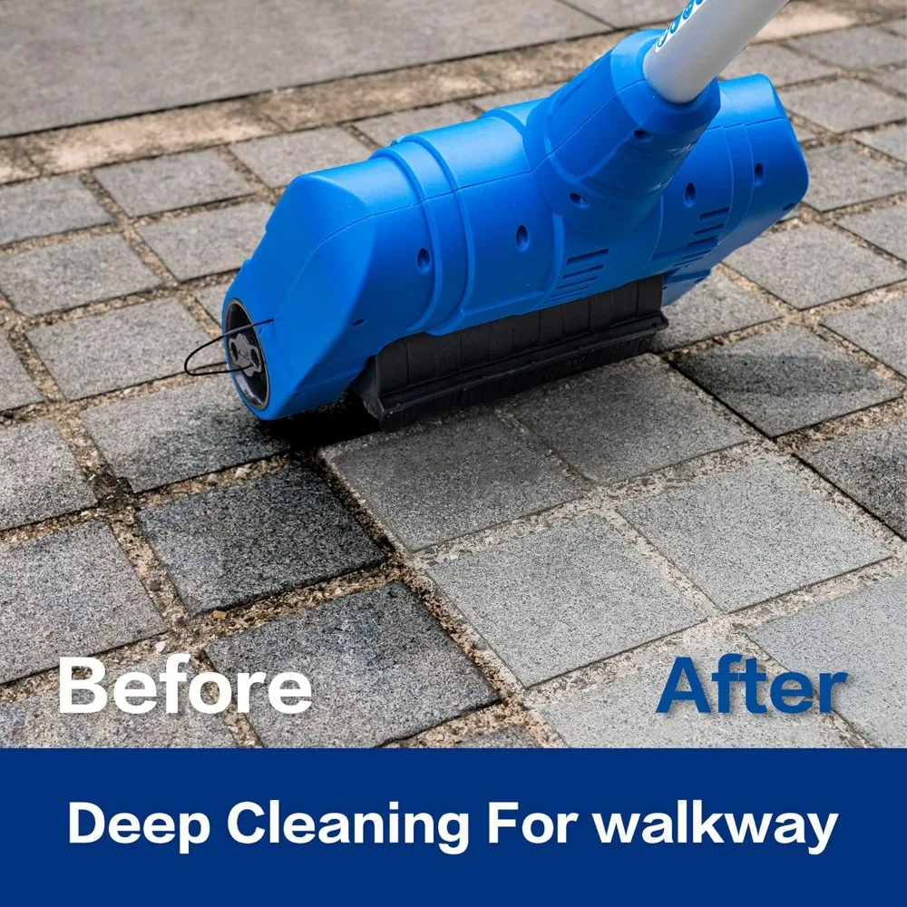 Tile Floors Electric Grout Cleaner Machine Tile cleaner Work for Whole House Paver Patio Flagstone Carpet 3