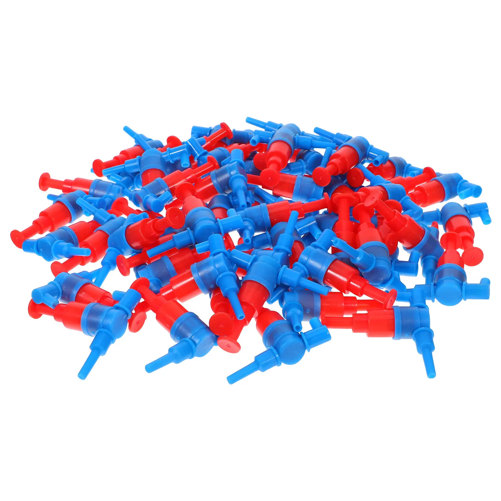 50Pcs 프레스형 물총 펌프 수리 부품 물 분무기용 플라스틱 펌프 메커니즘 부..