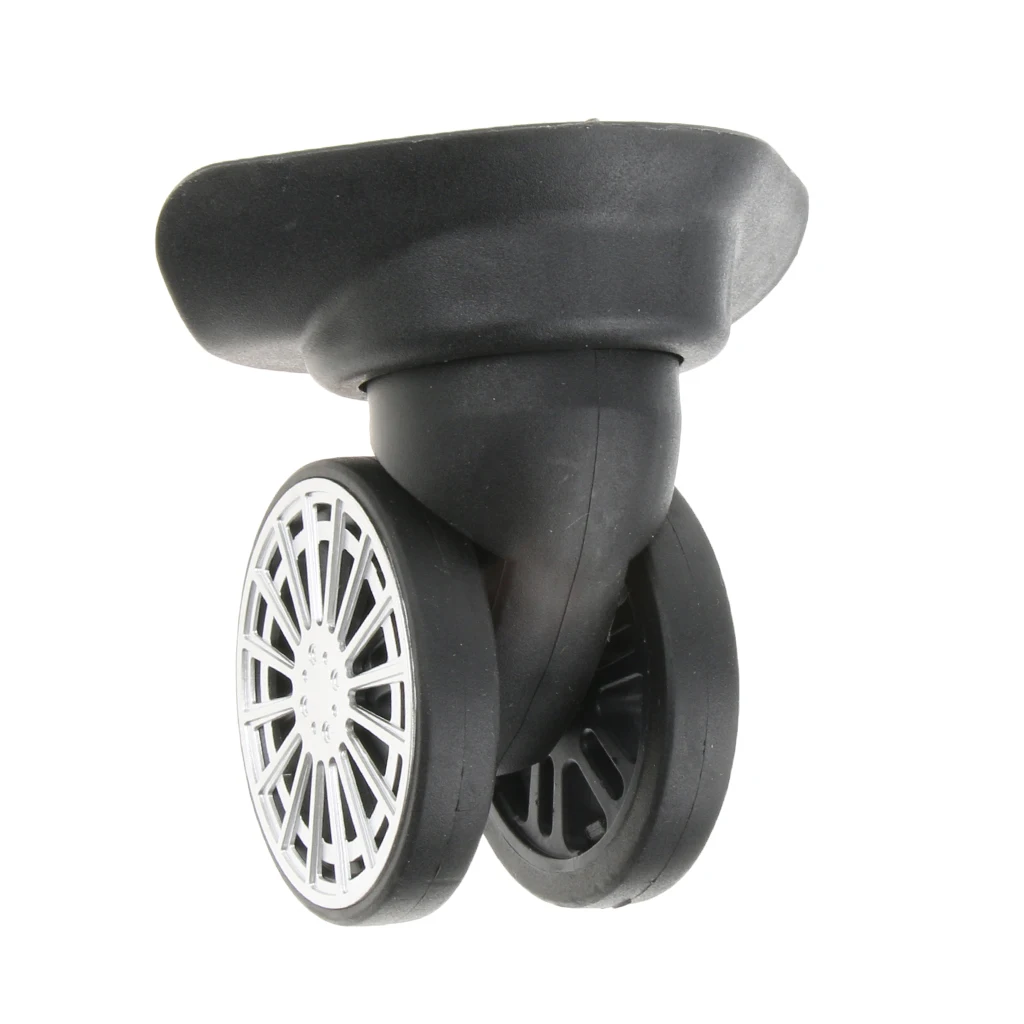 A60# Összepárosít bel Poggyász MUTE Forgórész wheels Koffer Kicserélés casters számára Utazás Zsák