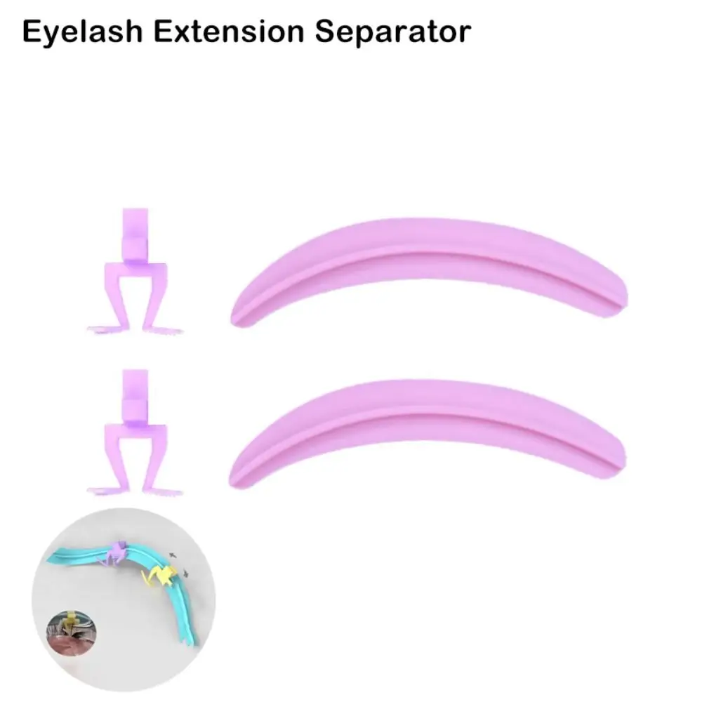 Soft Eyelash Separator Silicone Pads Eyelash Extension Efficient aid Lifting For Beginners Professional Makeup Tools