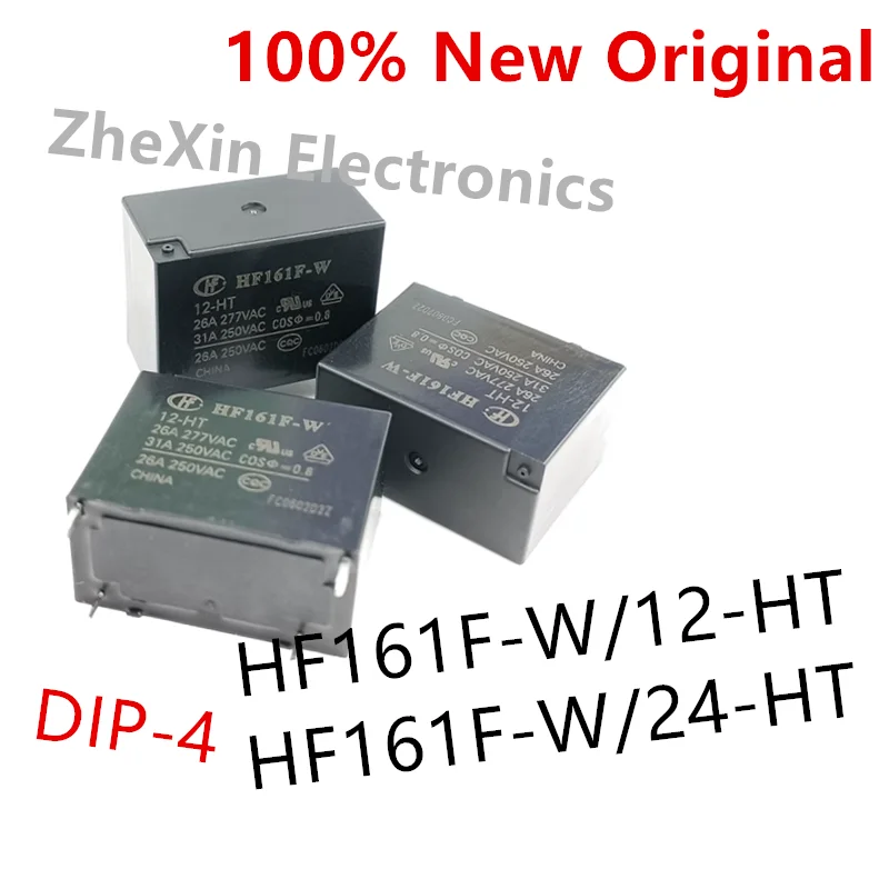 

5-10PCS/Lot HF161F-W/12-HT 、HF161F-W/24-HT DIP-4 New original solar power relay HF161F-W-12-HT 、HF161F-W-24-HT HF161F-W