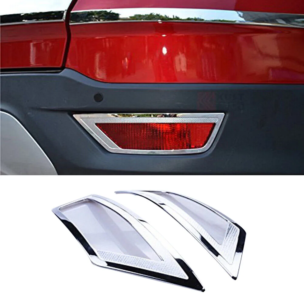 

For Ford Escape/Kuga 2013-2019 Car Rear Fog Light Lamp Cover Trim Bumper Reflector Decoration Accessories For Ford EcoSport 2013