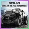 Jjrc C8813 2.4g Radio Rc Car 4wd Jeep Motor Pickup Climbing Off-Road Model Buggy Control Trucks Toys For Childrens Gifts 1