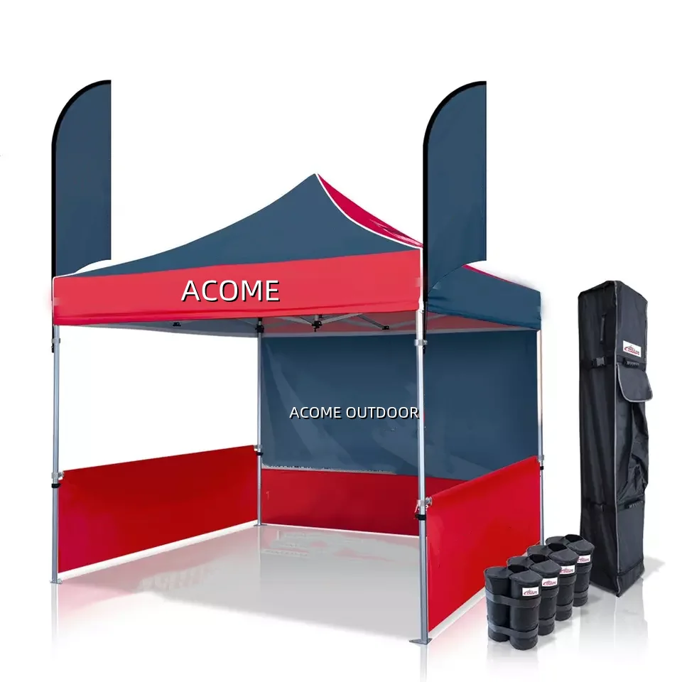 

Custom 10x10ft Waterproof Aluminum Folding Canopy Print Trade Show Tent