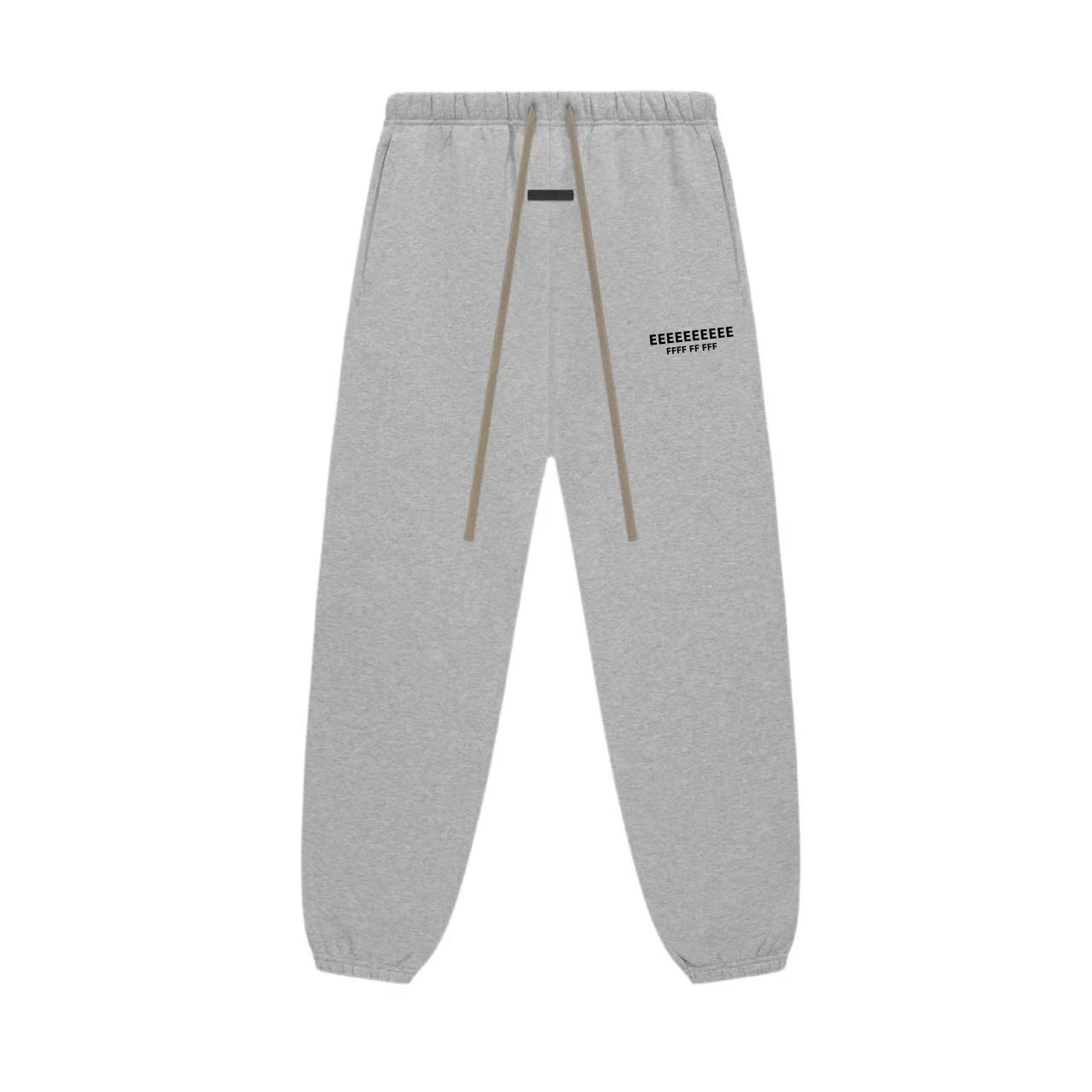Pants-Light fog gray