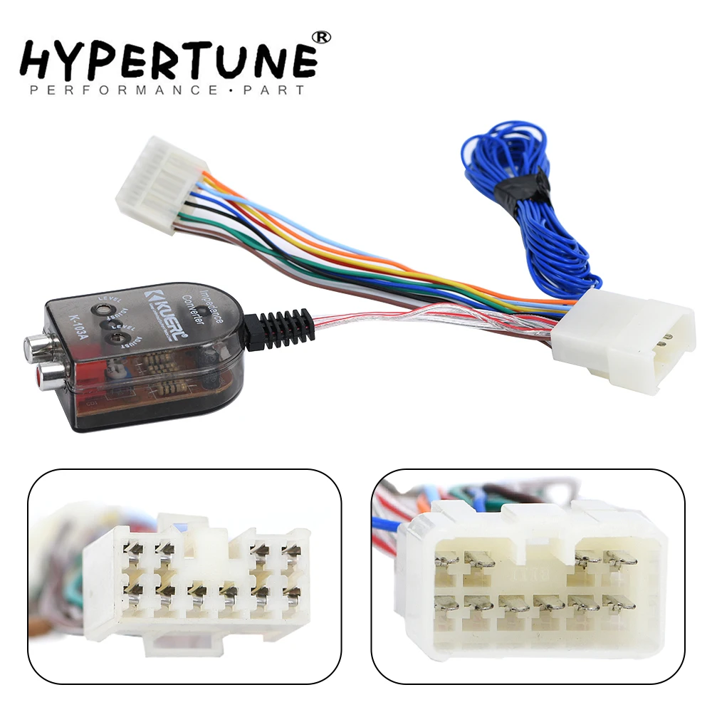 AmplifierAdapterWithAmpTurnOnWireRadioStereoWireHarnessPlug