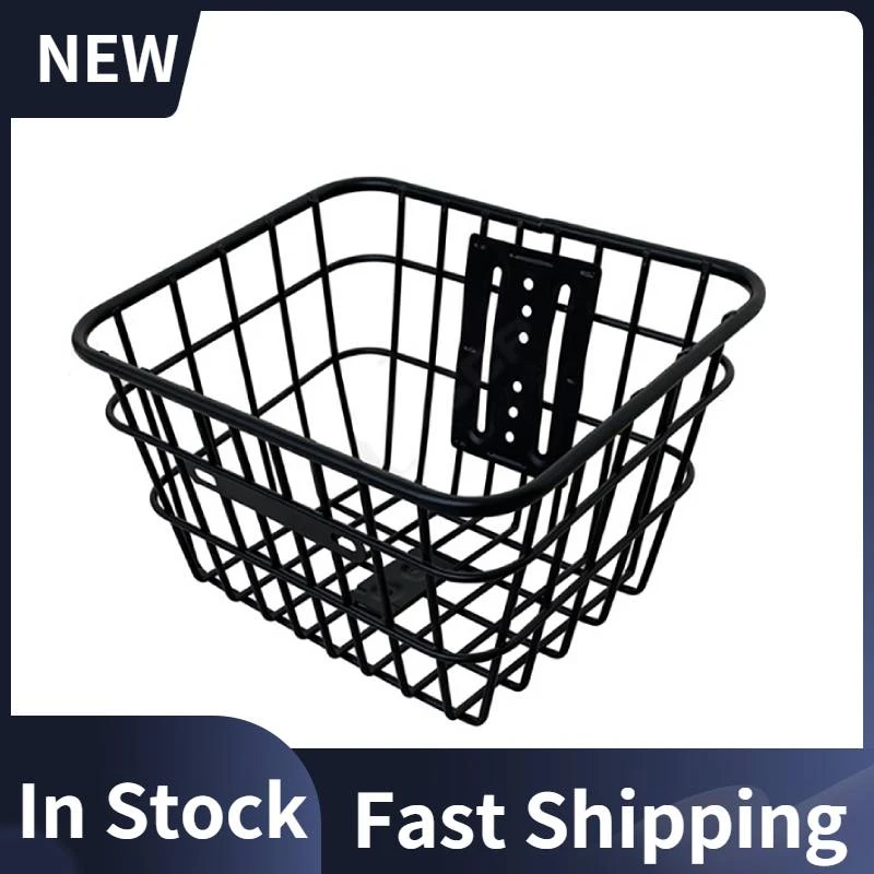 Iron Storage Basket Folding Basket Durable Hanging Basket Front
