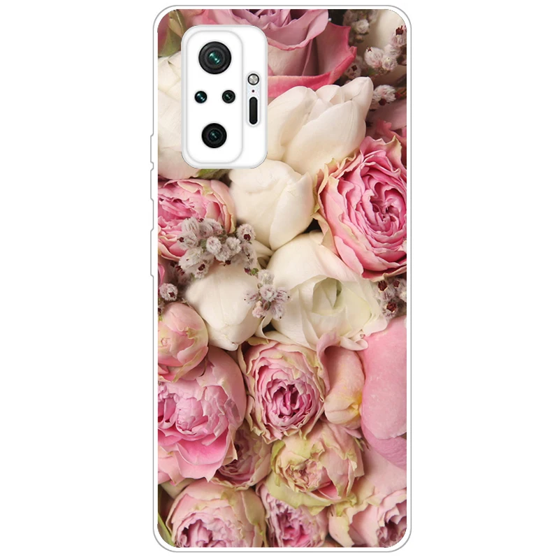 thumbnail image 1 of Funda para Xiaomi Redmi Note 10 Funda Note 10S Silicona Suave TPU Fundas Cover para Redmi Note 10 Pro Versión Global Teléfono Bumper, 1 of 5