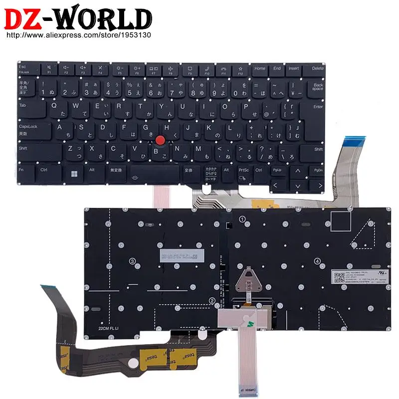 JP Japanese Backlit Keyboard for Lenovo Thinkpad T14S Gen3