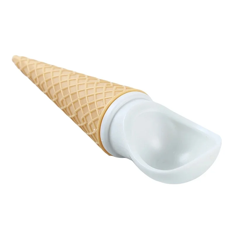 Ice Cream Scoop Cone-shaped No-Slip Handle Frozen Yogurt Melons Baller Maker Fruit Cookies Doughs Ball Tool Kitchen Accessories