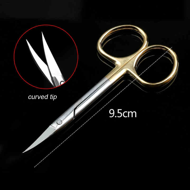Double eyelid surgical instruments buried lines eyebrow cutting surgical cosmetic tools thread removal express scissors