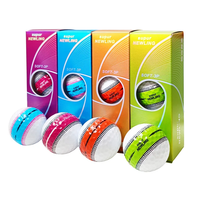 3pcs/box Supur NEWNING Golf Games Ball Super Long Distance Three layer Ball for Professional Competition Game Ball Golfers Gift 3pcs/box Supur NEWNING Golf Games Ball Super Long Distance Three layer Ball for Professional Competition Game Ball Golfers Gift