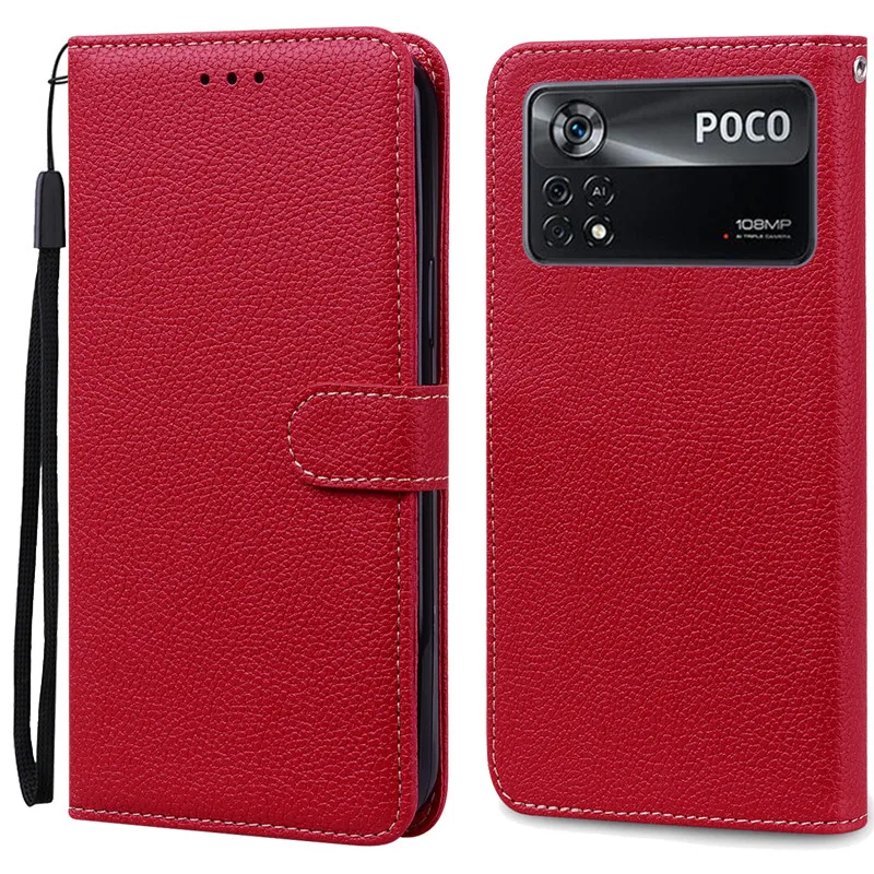 Elegant Leather Flip Wallet Cover - Premium Protection and Style
