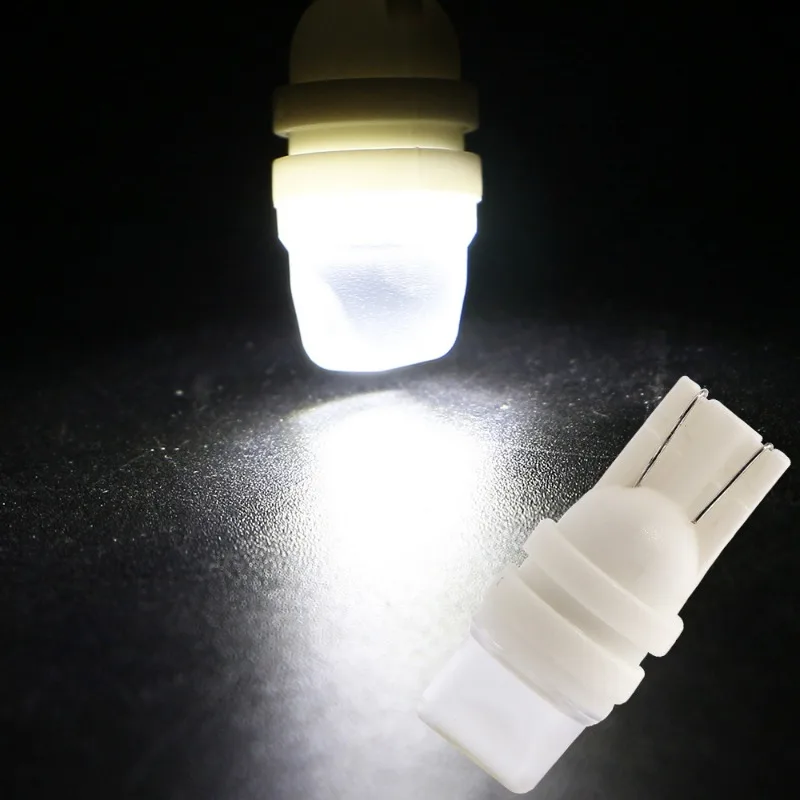 

10 шт., автомобильные лампы T10 светодиодный 194 168 SMD для W5W