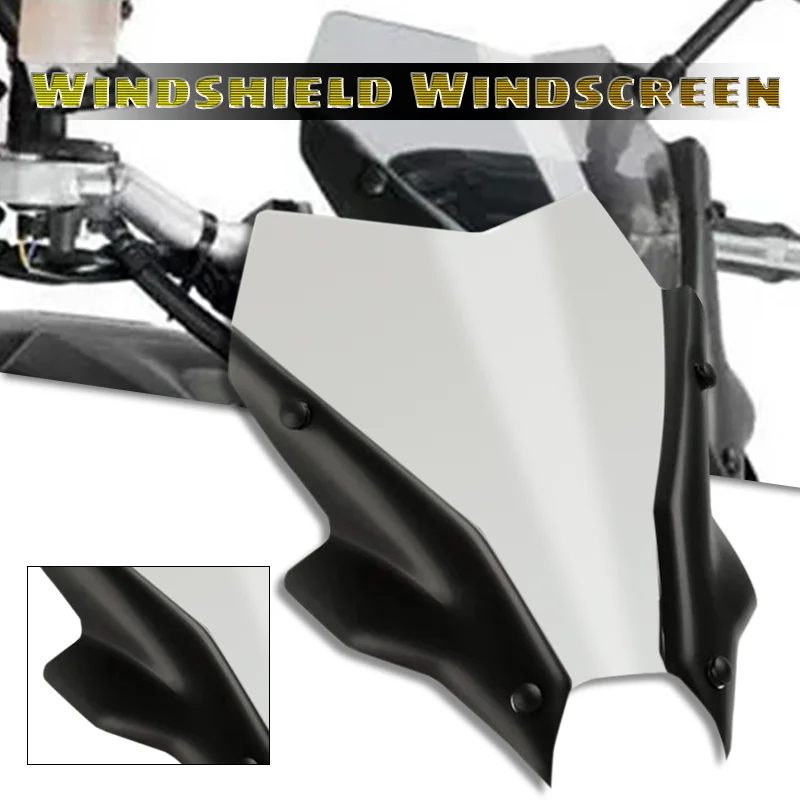 

Для YAMAHA MT-09 FZ-09 21-22 аксессуары для мотоциклов переднее ветровое стекло экран дефлектор ветровой прицел