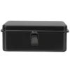Toolbox Organization Organizer Metal Boxes Black Hot Blast Wood Furnace Parts Travel 1