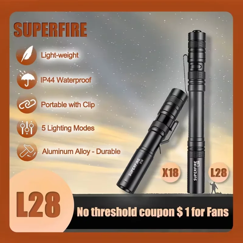  slider image of 2025 SUPERFIRE X18 Mini