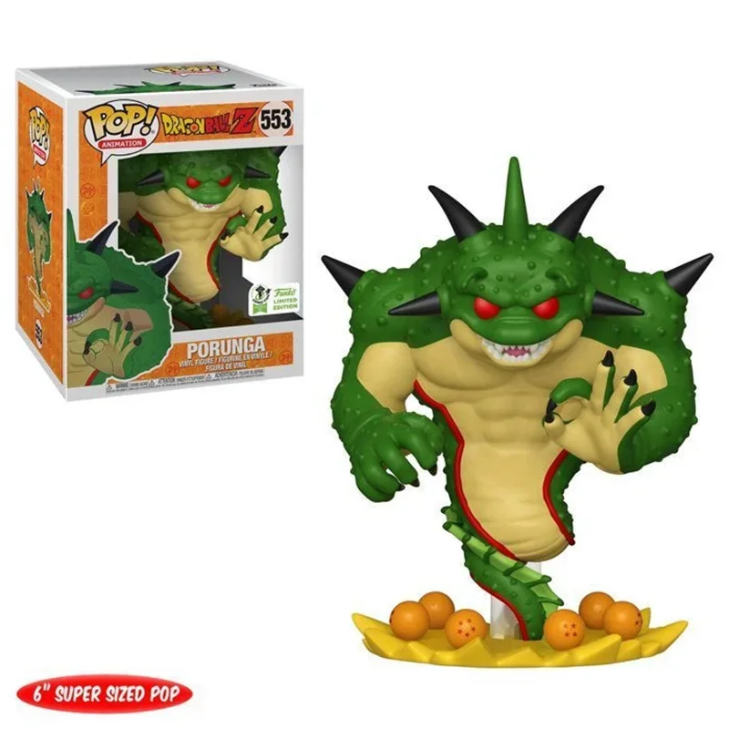 FUNKO POP Виниловая экшн-фигурка Dragon Ballz PORUNGA #553, куклы, коллекционные модели для детей, игрушки