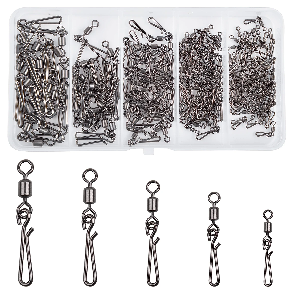 المتداول موصل الصيد قطب المياه المالحة المقاومة للتآكل المفاجئة يدور عدة الفولاذ المقاوم للصدأ سريعة الصيد المفاجئة برميل المياه العذبة