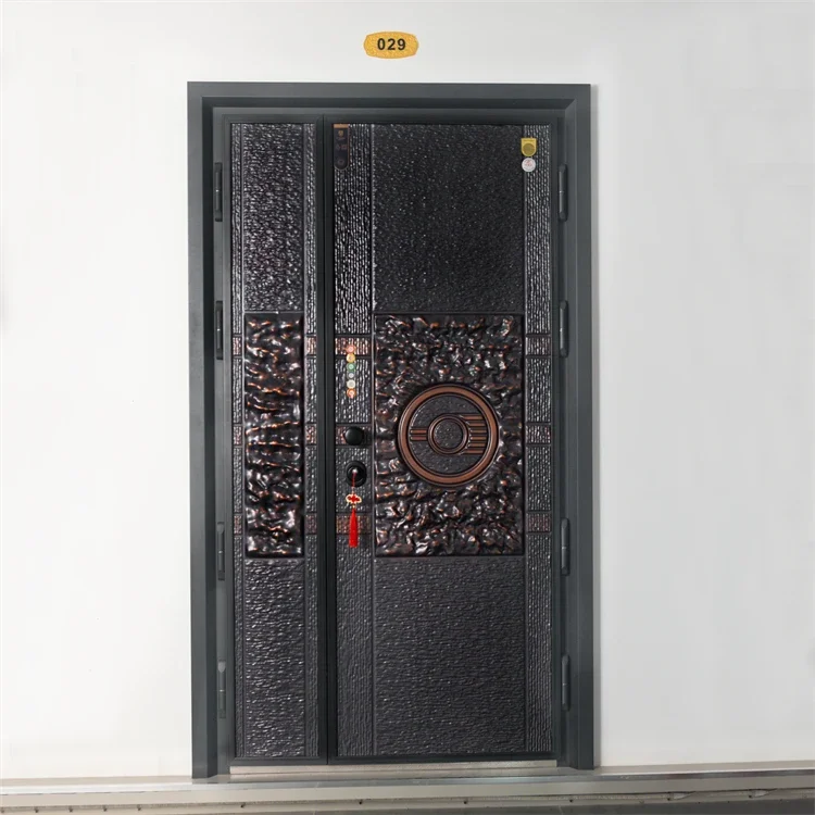 Iron Gate, Villa Garden Entrance, Stainless Steel Double Door, Size, Wear-resistant, Rust Proof and Waterproof