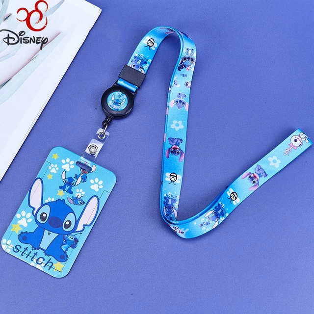 Porte badge Tour de Cou Stitch Disney