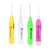 New LED Flashlight EarPick Ear Pick Wax Remover Curette Cleaner Care Tool Ear Cleaner Cleaning Tools Beauty Health 1