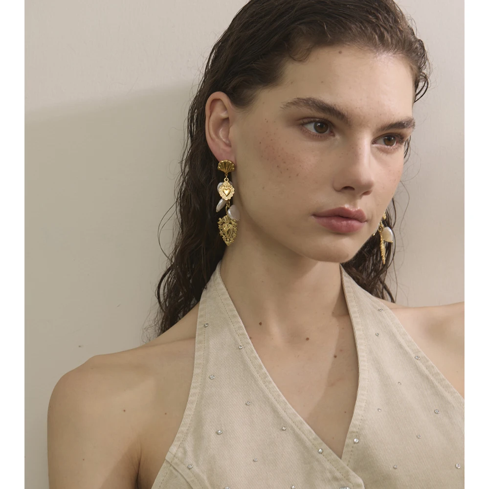 Yhpup Baroque Earrings